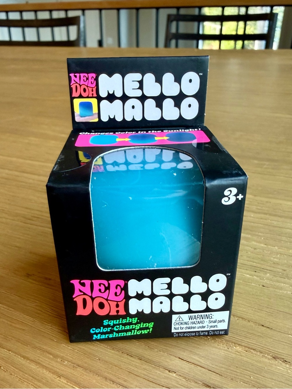 🩵Schylling NeeDoh Mello Mallo Color-Changing Squishy Marshmallow - Blue🩵